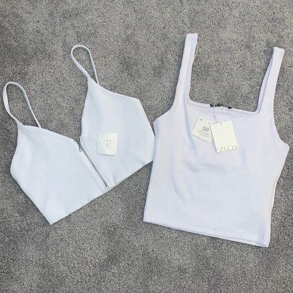 Zara Tops - TWO NWT Zara Tops - Size Medium